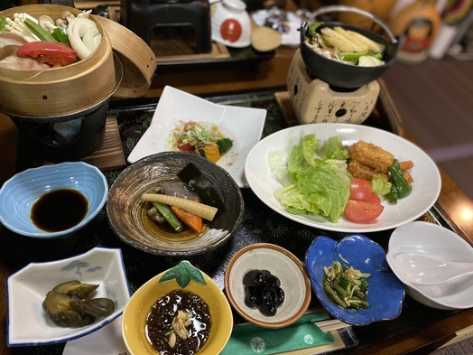 【せき子の田舎ヴィーガンお膳】と源泉かけ流し温泉でリトリート☆